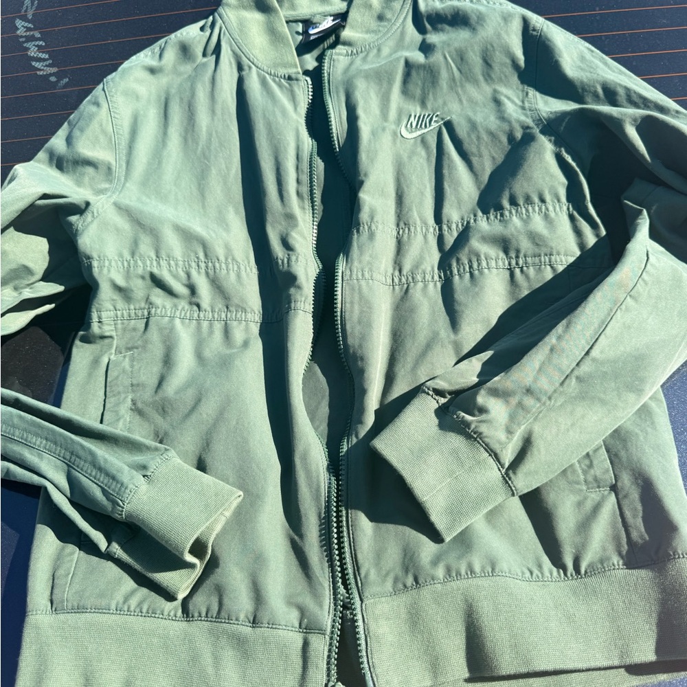 Nike Women’s Green Bomber Jacket